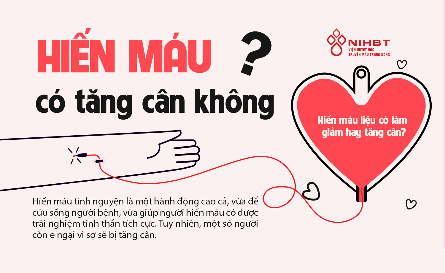 Hiến máu có tốt cho người gầy hiến máu có tốt không ? Thông tin và lợi ích