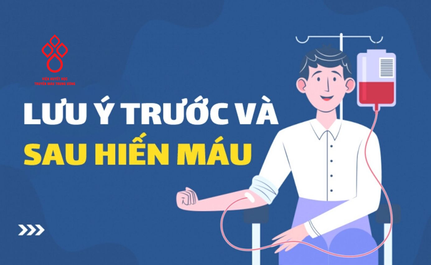 Có thể uống bia sau khi hiến máu xong uống bia có sao không ?