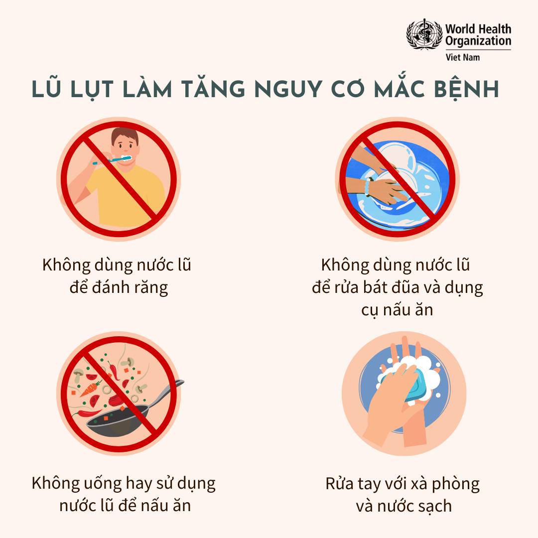 Khuyến cáo phòng chống dịch bệnh sau bão lũ - Viện Huyết học - Truyền máu  Trung ươngViện Huyết học – Truyền máu Trung ương