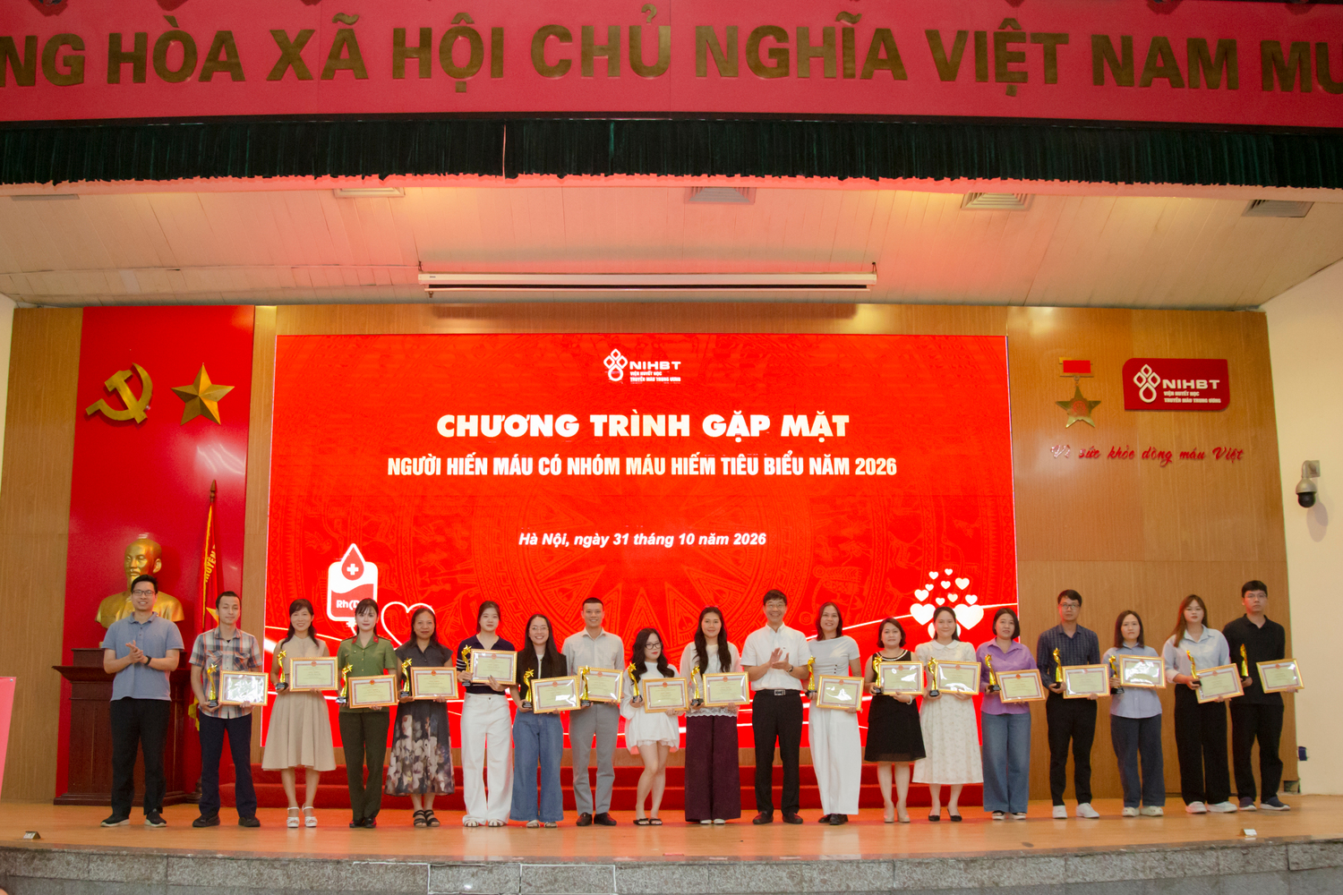 Chương trình Gặp mặt người hiến máu hiếm 2026