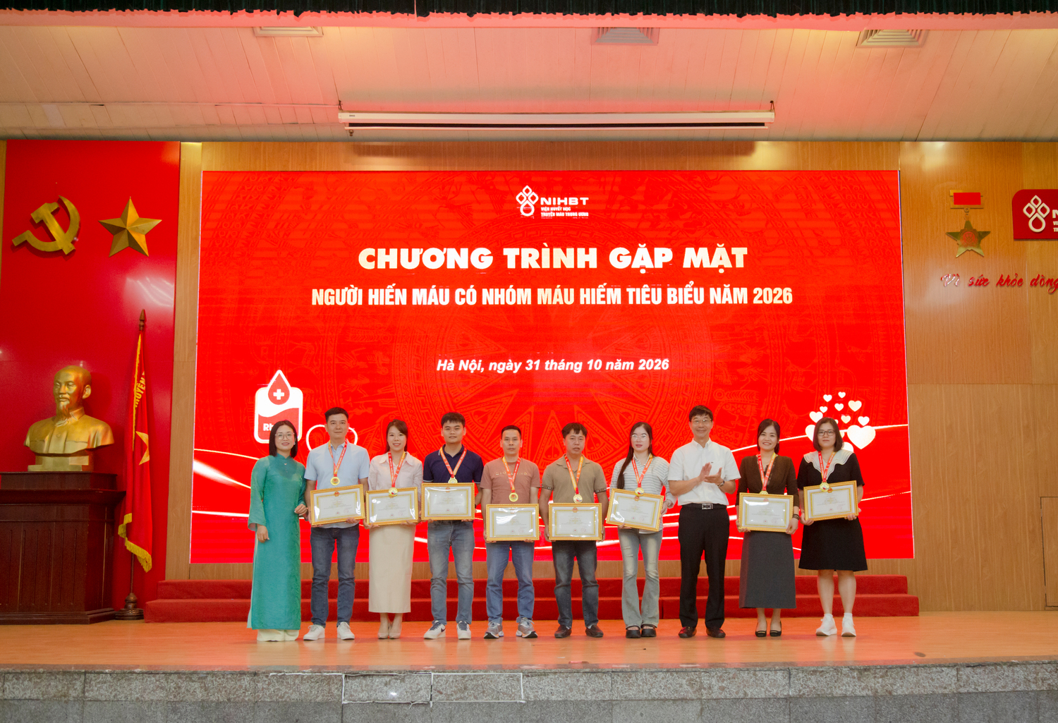 Chương trình Gặp mặt người hiến máu hiếm 2026